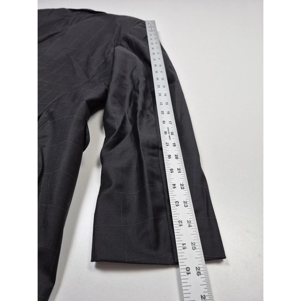 Roberto Zanieri Suit Jacket Mens 44R Wool Angelico Super 100s Italy NWT FLAW